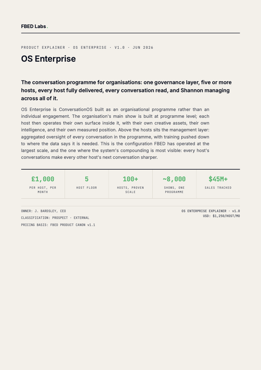 Enterprise Explainer